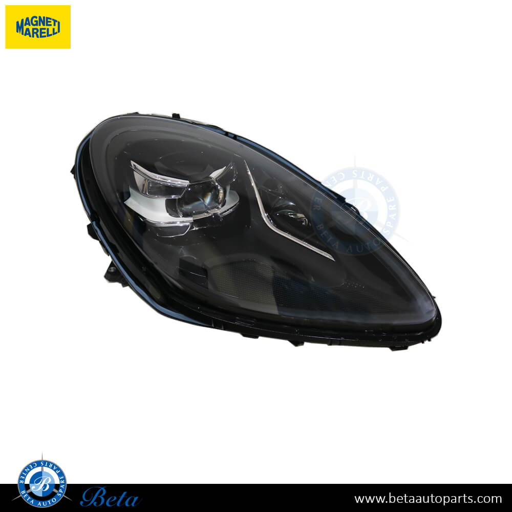 Right Side Headlamp Frame Color Aluminum for Porsche Macan 2019-up models, Part Number 95B941080AP Right Side Headlamp Frame Color Aluminum for Porsche Macan 2019-up models, Part Number 95B941080AP